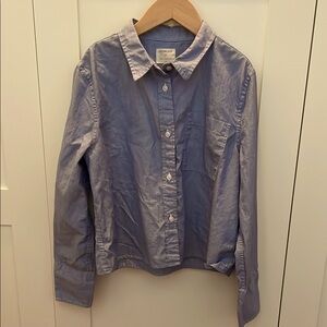 J. Crew Crewcuts Girls Chambray Button Down Shirt